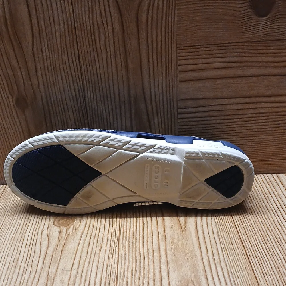 Crocs Men's Blue Casual Loafers - Picture 14 of 16